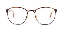Alaska Adventure 74 Arc Bridge Bronze Gold Eyeglasses Aldo Navarro Italy 90s NOS