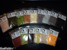 SUPERFINE DRY FLY DUBBING -- "The Best" Fly Tying dub