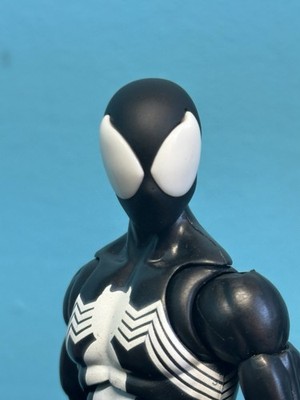 HEAD ONLY Ultimate Spider-Man Marvel Legends Symbiote Mark Bagley CUSTOM 1/12