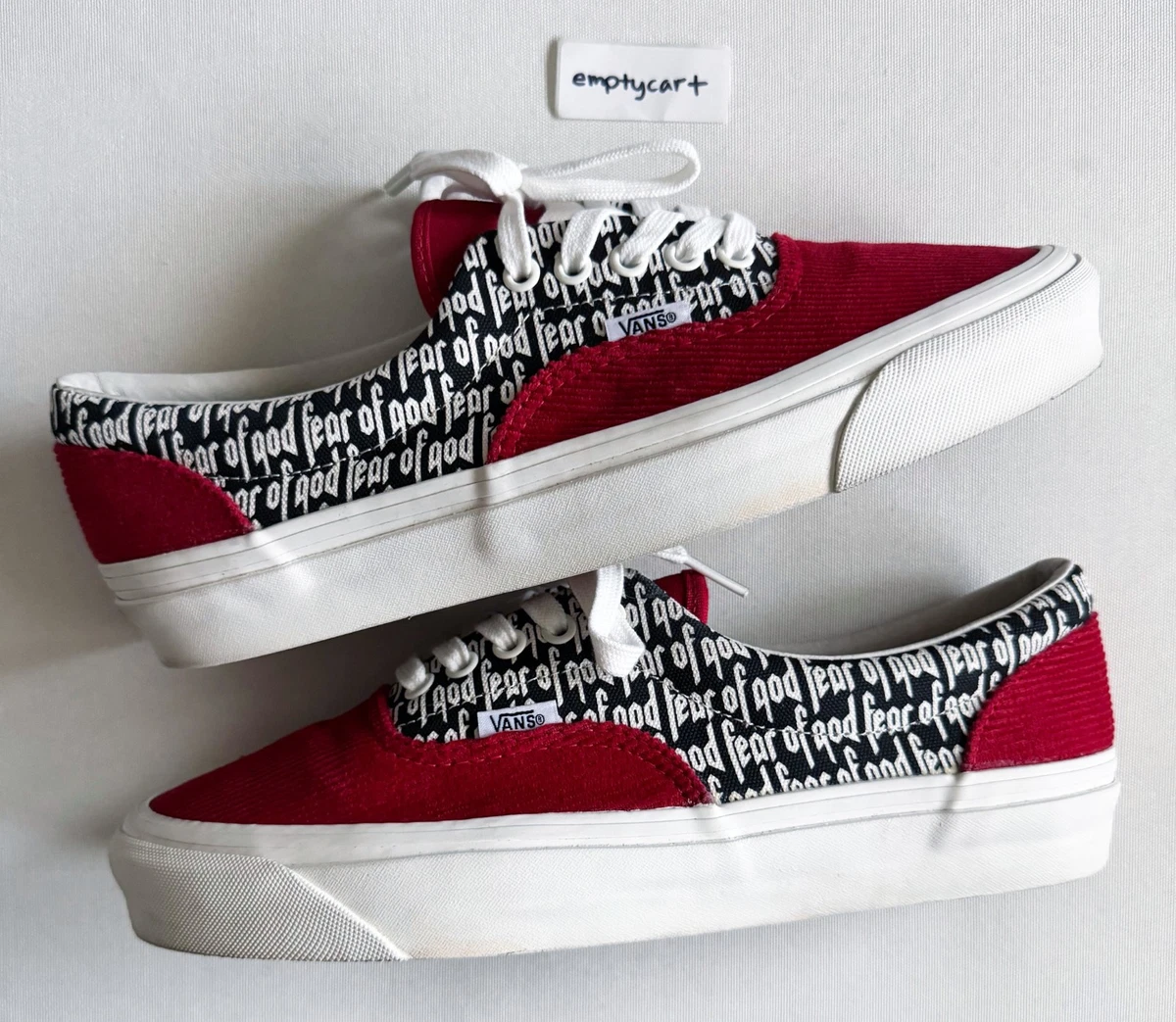 Fear of God x Vans Era 95 DX Collection 2 Red for sale | eBay