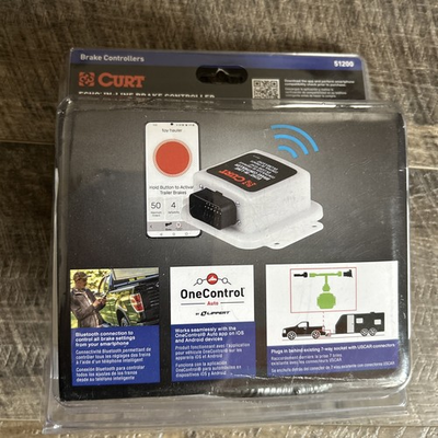 #ad #ad CURT ECHO IN LINE TRAILER BRAKE CONTROLLER ANDROID IOS SMARTPHONE CONNECTED 2622 $159.95