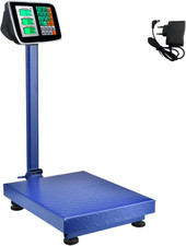 Bilancia a Piattaforma Industriale 150Kg. Bilancia Digitale Pieghevole Con Displ