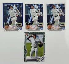 Anthony Volpe Lot of 4 Cards (3 RC) ⚾️SEE PHOTOS &  DESCRIPTION FOR DETAILS ⚾️