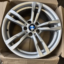 1 X GENUINE BMW F30 F31 F32 18" Alloy Wheel 8J ET34 441 7846778 7852491 Sliver