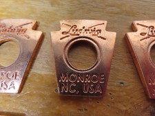 Ludwig Drums Brass Cast Keystone Badges Monroe, NC USA Classic Maple 30 each