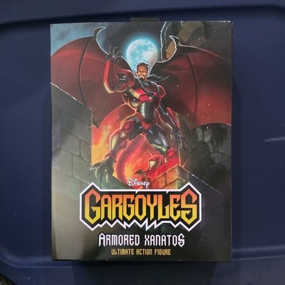 Disney Gargoyles Armored Xanatos Boxed Action Figure Interchangeable Head