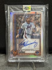 2025 Topps Chrome Update Series - Chrome Legend Autographs Keith Hernandez...