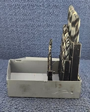 (29-PIECE) Huot Drill Index 1/16" - 1/2" By 1/64" Drill Bits