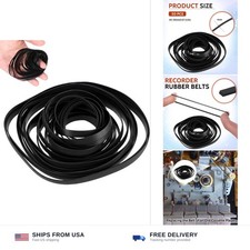 50pc cassette recorder rubber belts 40-135mm 4mm width DVD CD VCR repair