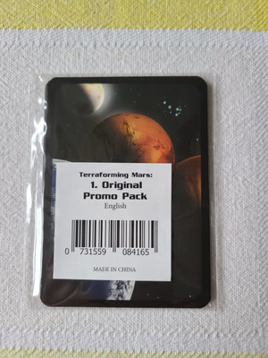 Terraforming Mars, 1. Original Promo Pack, 7 Karten, Neu, Engl.