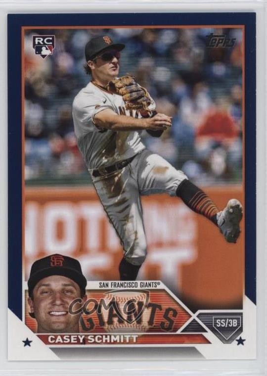 2023 Topps Update Retail Royal Blue Casey Schmitt #US133 Rookie RC 0md