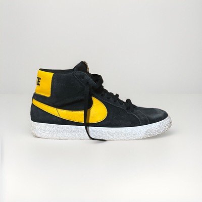 Size 8 - Nike Zoom Blazer SB Mid Black University Gold