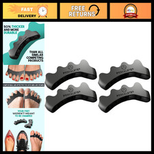 Toe Separators  Spacers for Bunion Relief, Foot Pain  Plantar Fasciitis - XL 