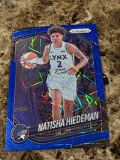 NATISHA HIEDEMAN 2025 Panini Prizm WNBA Blue Velocity Prizm #53 Lynx