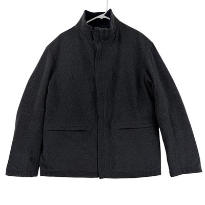 ZegnaSport ジャケット　M Zegna Sport Jacket Mens Medium Gray Reversible Microtene Bomber