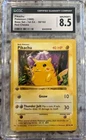 Pikachu Red Cheeks 1st Edition Base Set Shadowless Pokemon CGC Graded 8.5 NM