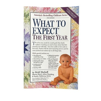What to Expect the First Year by Heidi Murkoff (2009, Paperback, Revised...
