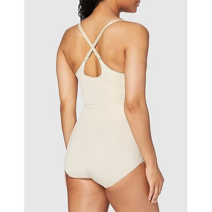 Prendas moldeadoras Maidenform para mujer S bases firmes torsette DM5004 nude bodybriefer Foto 4 de 4