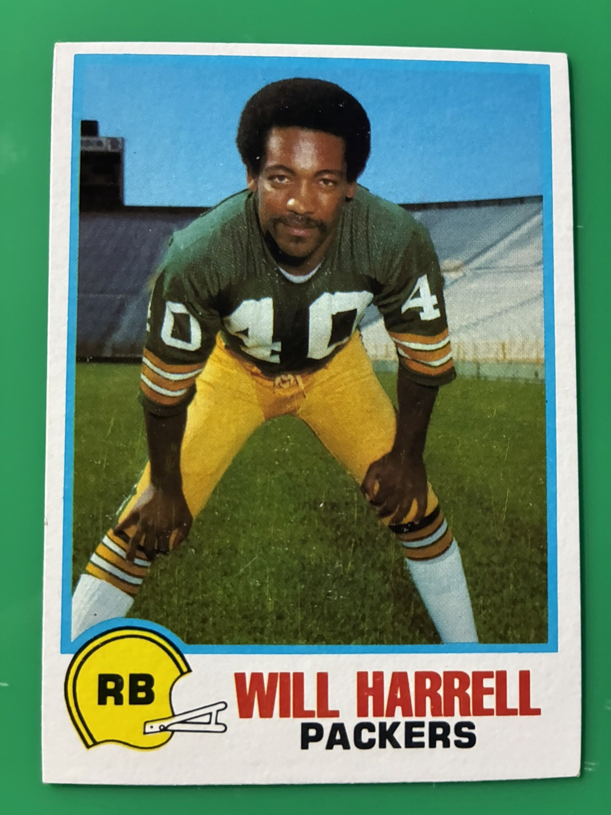 Will Harrell #11 Football Cards 1978 Topps Holsum trading card — raw and PSA graded price guide
