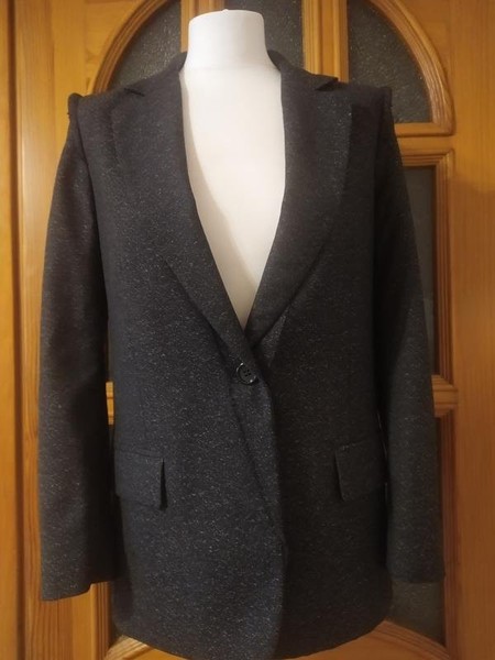 Golden Goose Blazer Damen Grau Wolle 34