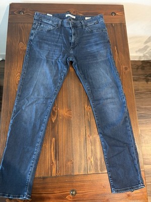 Mavi Jeans Men's 34x32 Blue Jake Slim Leg Athletic Denim Stretch Straight Fit