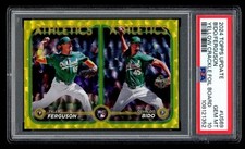 2024 Topps Update #US69 Bido Ferguson Rookie Combo Yellow Foil /50 PSA 10 Pop 1