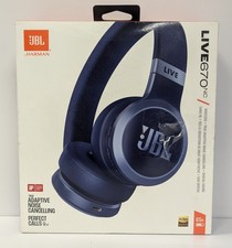 JBL Live 670NC Wireless On-Ear Headphones with True Adaptive Noise Cancelling