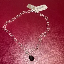 PRICE CUT- Gianni  bernini Sterling Silver necklace-NEW-w/Tags-Christmas Gift