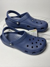 Crocs Classic Clog Men Size 11 Slip-On Shoes Ultra Soft Blue NWT