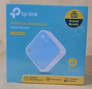 TP-LINK TL-WR802N(US) - Routeur de voyage portable Nano sans fil nouveau scellé