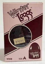VTG Winter L'eggs Pantyhose Wine Size A Nylons Stockings Leggs NOS