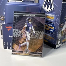 2025 Panini Mosaic Touchdown Masters #4 Justin Jefferson Minnesota Vikings
