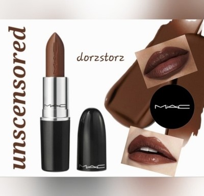 MAC Lustreglass Lipstick *UNSCENSORED* / .10 oz / New in box