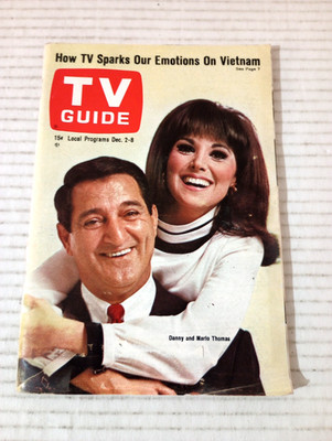 TV Guide Utah Idaho Dec 2 1967 Danny & Marlo Thomas Jack Paar Genevieve Bujold