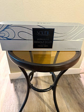 Soleil Professional Blowout Brush Hair Styling Tool, Black/White
