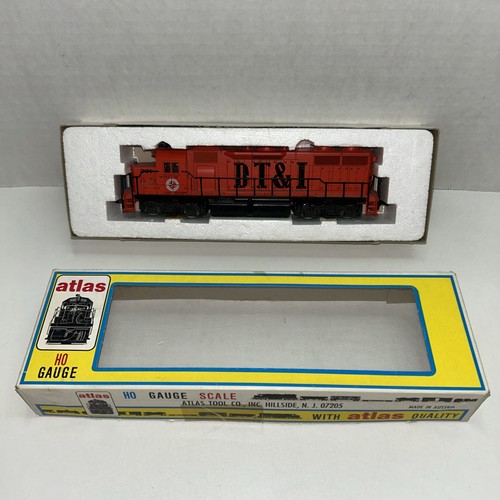 HO ATLAS 7065 GP 38 DETROIT TOLEDO & IRONTON DT&I # 201 | Condition: Used