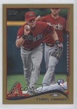 2014 Topps Gold 1558/2014 Chris Owings #232 0k2r