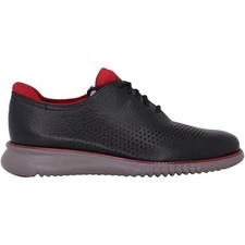 Cole Haan C34497 Size 8 Men's Zerogrand Laser Wing Oxford Black / Rio Red