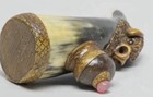 PAIR OF HORN SMOKING PIPES — photo 7