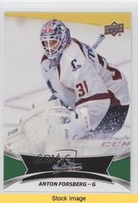 2016-17 Upper Deck AHL Green Anton Forsberg #81 READ 0w6