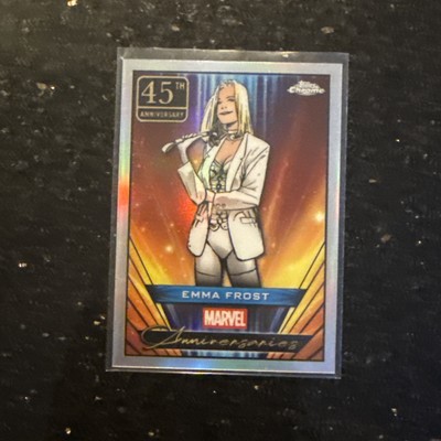 2025 Topps Marvel Chrome #MA-13 EMMA FROST Marvel Anniversaries