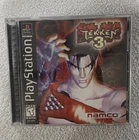 New ListingNAMCO Tekken 3 Sony PlayStation 1 PS1 1998 w/ Manual, T-Teen NTSC-U/C