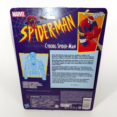 Figurine Marvel Legends Retro Cyborg Spider-Man - 6 Pouces - Hasbro 2020 - Neuve Sous Blister