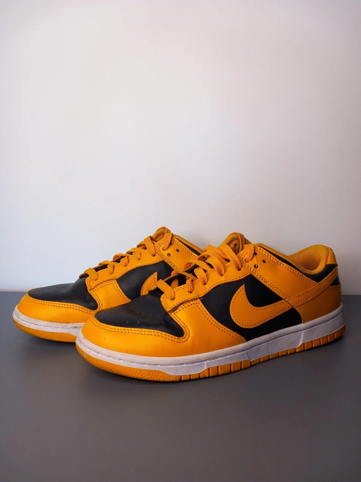 Nike Dunk Low Golden giallo nero taglia UK 7 5