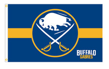 Buffalo Sabres 3x5 ft Flag Banner NHL Hockey Single / Double Sided