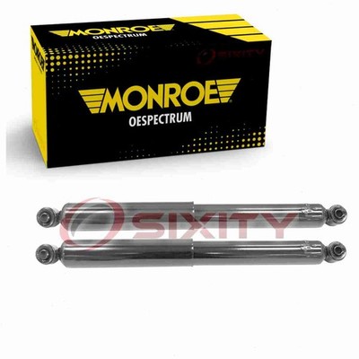 2 pc Monroe OESpectrum Rear Shock Absorbers for 2007 GMC Sierra 1500 HD yq
