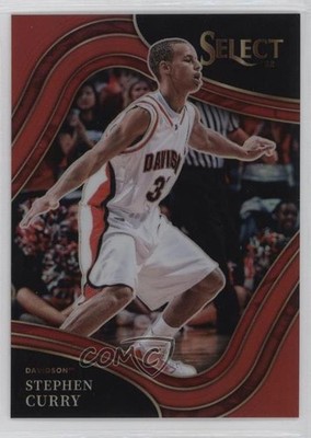 2022 Panini Chronicles Draft Picks Select Red Prizm 83/149 Stephen Curry #22 0c2