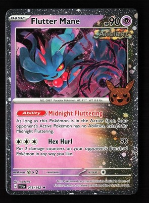 Flutter Mane (Cosmos Holo) 078/162 Holofoil Trick or Trade 2024 Pokemon Card -A2