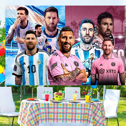 Soccer Birthday Party Decorations, 5X3Ft Happy Birthday Back Drop Banner Theme B - Picture 2 of 6