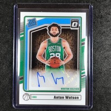 2024-25 Donruss Optic ANTON WATSON Rated Rookie Base Auto #314